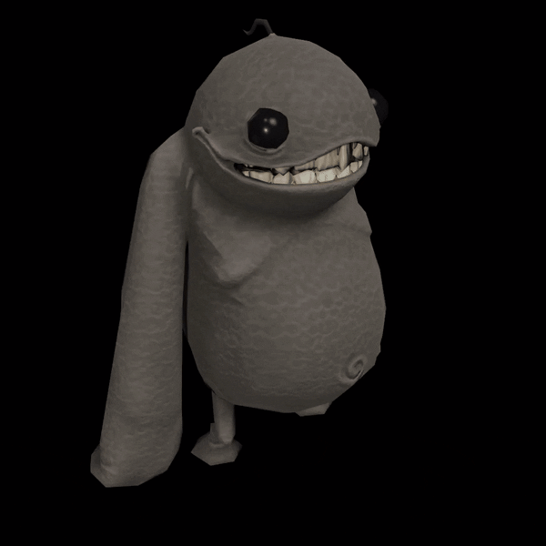 Character model for use in a Virtual Pet mobile game